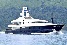 Mega yacht